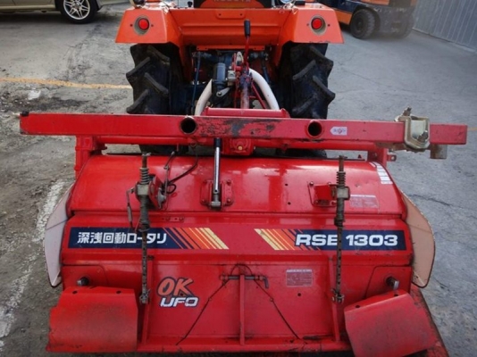 รถแทรคเตอร์ 4 WD KUBOTA L-1802DT พร้อมโรตารี่ สภาพเก่านอกแท้ นำเข้าเองจากญี่ปุ่น
