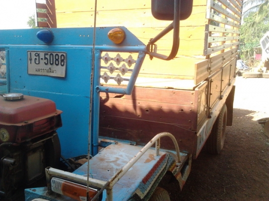 ขายด่วน รถอีแต๋น เครื่อง 11 แรง KUBOTA ET110 เกียร์ของ ISUZU NPR 115 กระบะคอกไม้ทรงโคราชสภาพสวยไม่มีผุเลย คัชซีหน้า 4 ช่วงล่างเพลาลอย ใช้ยาง 7.50 ขอบ 16" สภาพดีพร้อมใช้งานได้เลย ราคาต่อรองได้นะครับ