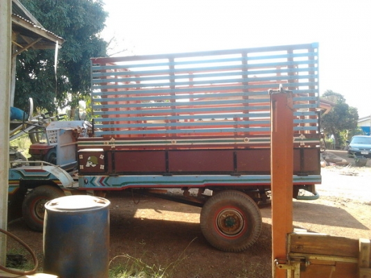 ขายด่วน รถอีแต๋น เครื่อง 11 แรง KUBOTA ET110 เกียร์ของ ISUZU NPR 115 กระบะคอกไม้ทรงโคราชสภาพสวยไม่มีผุเลย คัชซีหน้า 4 ช่วงล่างเพลาลอย ใช้ยาง 7.50 ขอบ 16" สภาพดีพร้อมใช้งานได้เลย ราคาต่อรองได้นะครับ