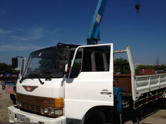 ขายHino FD17 เครื่อง 180 แรงติดเฮี๊ยบ 3 ตัน Tadano กระบะยาว 6.50 เมตร ขายHino FD17 เครื่อง 180 แรงติดเฮี๊ยบ 3 ตัน Tadano กระบะยาว 6.50 เมตร