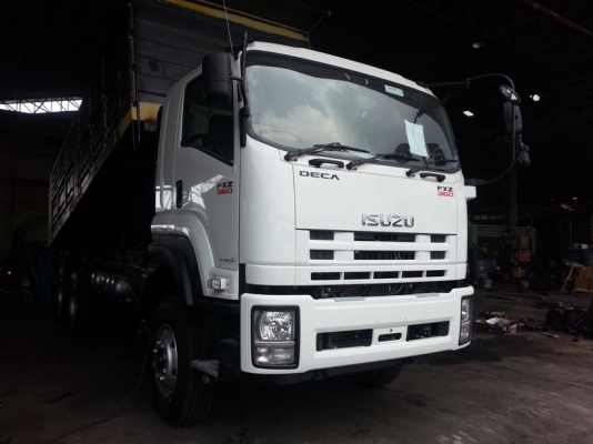 รับสมัครพนักงานขับรถพ่วง แม่ ลูก Isuzu FXZ360 /// 22 ล้อ