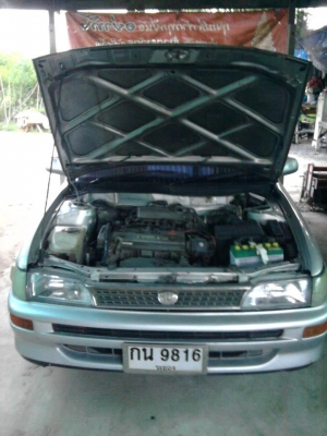 รถบ้าน สภาพสวย พร้อมใช้งาน เครื่อง 1.6 LXIพวงมาลัยเพาเวอร์ ล้อเเม็ก กระจกไฟฟ้า เกียร์ออโต้ แอร์ วิทยุ ติดแก๊ส LPG