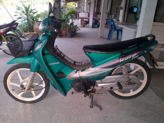 ขาย!เวฟ110 ปี44 รถเครื่องเดิม เครื่องดี พร้อมใช้ ทะเบียน+เอกสารโอน ภาษีไม่หมด