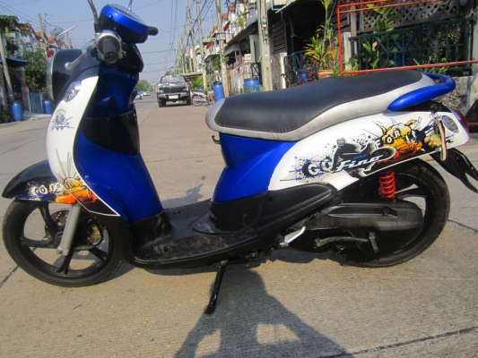 ขายด่วนfino ปี51เครื่องดีเดิมแน่นๆล้อแม็ก ชุดโอนครบ