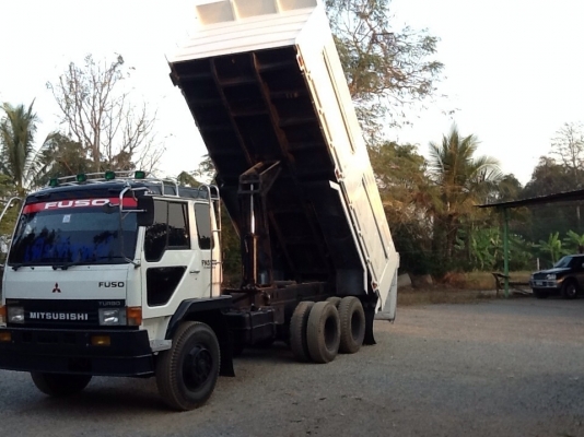 Mitsubishi FUSO Turbo กระบะดั้มพ์สามมิตร รอนเฉียง เครื่อง 6 d16tอินเตอร์ สภาพพร้อมใช้งาน เครื่องดี ช่วงล่างแกร่ง