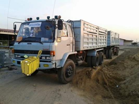 ขายอีซูซู 240 พ่วง ดั๊ม กระบะเหล็ก ราคา 1,650,000 บาท เจ้าของขายเอง