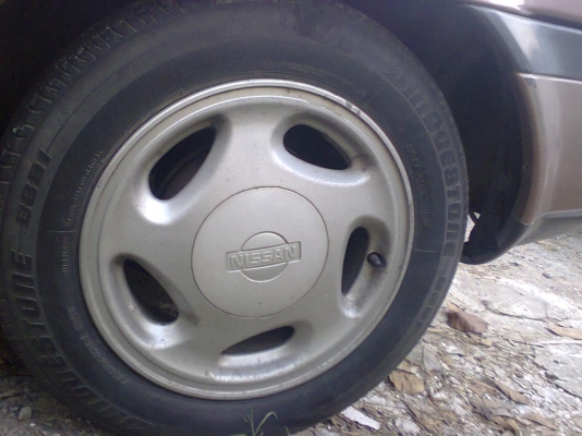 ขายล้อแม็กเดิมขอบ14 พร้อมยาง (4รู100) ราคาประหยัดทั้งชุด3800