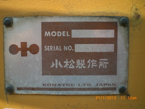 D 20 P รุ่น 5 ขายตามสภาพ เก่านอก