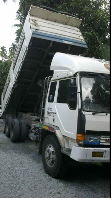 10 ล้อ MITSUBISHI FN528 เครื่อง 6D17 ดั้ม 2 เพลาปี 42