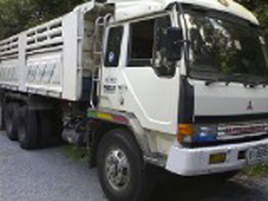 10 ล้อ MITSUBISHI FN528 เครื่อง 6D17 ดั้ม 2 เพลาปี 42