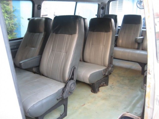 ขาย Nissan Urvan SD23 สภาพสวยเดิมๆ สี เครื่อง ช่วงล่างดี พวงมาลัยเพาเวอร์ แอร์หน้า-หลัง เบาะ 3 แถว  ภายนอก-ในสวยครับ