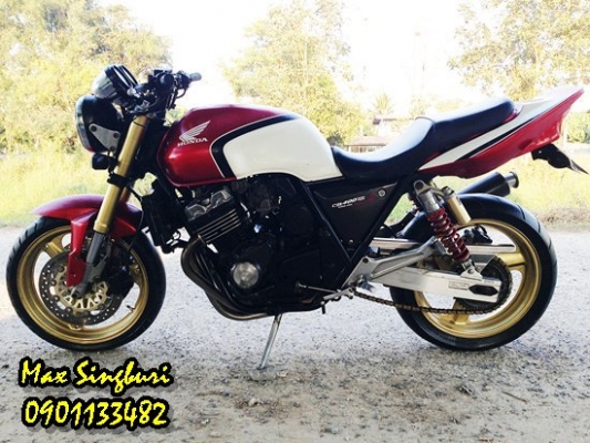 แม็กสิงห์บุรี//CB400 ปี93 (ครีบเต็ม) แต่ง โช๊คหัวกลับ up side down ทะเบียน พร้อมโอน 83000 แม็กสิงห์บุรี//CB400 ปี93 (ครีบเต็ม) แต่ง โช๊คหัวกลับ up side down ทะเบียน พร้อมโอน 83000