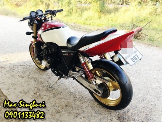 แม็กสิงห์บุรี//CB400 ปี93 (ครีบเต็ม) แต่ง โช๊คหัวกลับ up side down ทะเบียน พร้อมโอน 83000 แม็กสิงห์บุรี//CB400 ปี93 (ครีบเต็ม) แต่ง โช๊คหัวกลับ up side down ทะเบียน พร้อมโอน 83000