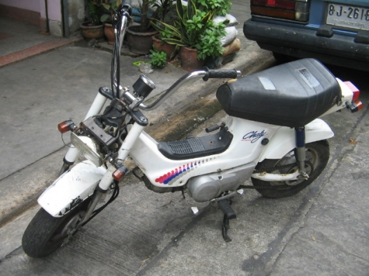 ขาย รถ Honda ชาลี 12V 50 cc สภาพดีเครื่องดี ประกอบใหม่นำเข้าญี่ปุ่น ราคา 13,500