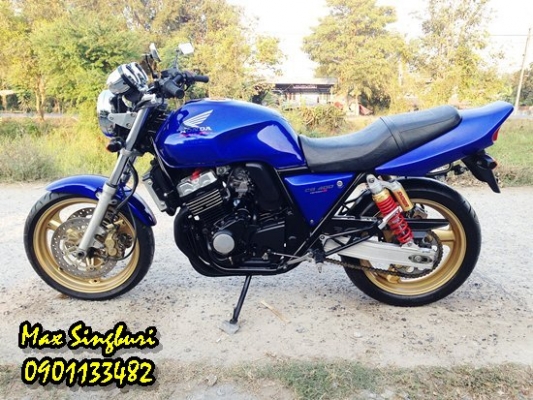แม็กสิงห์บุรี//CB400 ปี98 เวอชั่น s ปั๊มเบรมโบ้ สภาพสวยๆๆมากๆๆเนียนๆๆ INV  82000 ด่วน