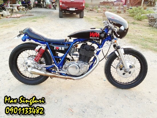 แม็กสิงห์บุรี//SR400 ปี95 แต่งคาเฟ่+ไอ้โม่ง หล่อๆๆเก๋าๆๆ ราคา โดนๆๆ 59000 ด่วน