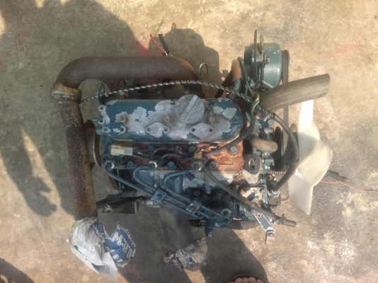 ขายเครื่อง 3 สูบเก่าญี่ปุ่นยี่ห้อคูโบต้ารุ่น D640 ขนาด 16.5 แรงม้าสภาพสวย