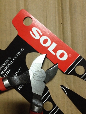 คีม 7"solo No.937 ปากตัด รุ่นเฮฟวี่ ดิวตี้