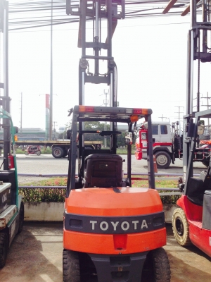 ขายรถโฟล์คลิฟท์ TOYOTA รุ่น7 ไฟฟ้านั่งขับ ขนาด2ตัน เกียร์ออโต้ เสาสูง4เมตร สภาพพร้อมใช้ สนใจติดต่อ 089-9357399 ดลนภัส