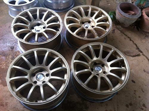 ล้อ advan RS 17 5รู114