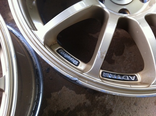 ล้อ advan RS 17 5รู114