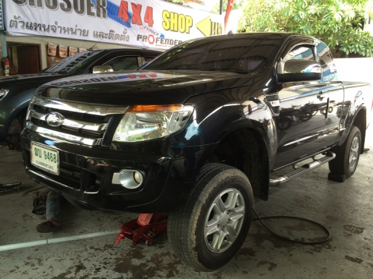 รับแก้ปัญหาช่วงล่าง รถกระบะ Ford by Shock Profender