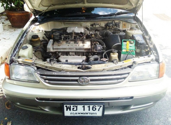 Toyota soluna ปี 98 เกียร์ออโต้ ติดแก๊ส LPG มี airbag เครื่องดี ช่วงล่างเงียบ เกียร์เปลี่ยนนิ่ม ภายในเรียบร้อย แอร์เย็น ฟิลม์ hi-kool เครื่องเสียง jvc สีสวย แม็กซ์ advan 16" ภาษีไม่ขาด พร้อมใช้ พร้อมโอน เอกสารครบ.  บริการส่งทั่วไทย  ราคา 89,000 บาท