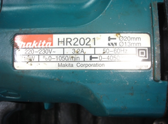 ขายสว่านแจะกระแทกโรตารี่ "MAKITA" HR2021