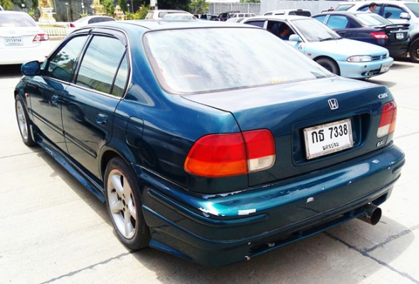 Honda civic ปี 97 เกียร์ออโต้ เครื่องดี เกียร์เปลี่ยนนิ่ม ช่วงล่างเงียบ แอร์เย็น แม็กซ์ 16 กระจกไฟฟ้า ปรับเเละพับไฟฟ้า โหลดนิดๆ ท่อแต่ง ภาษี 58 เอกสารพร้อมโอน  ราคา 79,000 บาท  0896878976 โอ๋  id line : charnpreecha