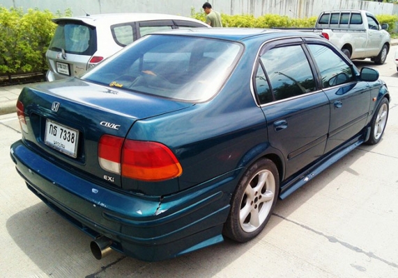 Honda civic ปี 97 เกียร์ออโต้ เครื่องดี เกียร์เปลี่ยนนิ่ม ช่วงล่างเงียบ แอร์เย็น แม็กซ์ 16 กระจกไฟฟ้า ปรับเเละพับไฟฟ้า โหลดนิดๆ ท่อแต่ง ภาษี 58 เอกสารพร้อมโอน  ราคา 79,000 บาท  0896878976 โอ๋  id line : charnpreecha