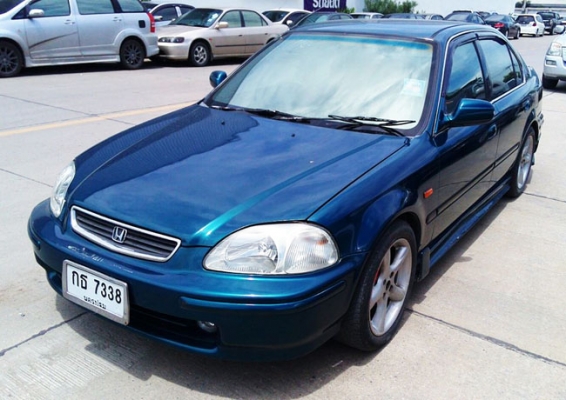 Honda civic ปี 97 เกียร์ออโต้ เครื่องดี เกียร์เปลี่ยนนิ่ม ช่วงล่างเงียบ แอร์เย็น แม็กซ์ 16 กระจกไฟฟ้า ปรับเเละพับไฟฟ้า โหลดนิดๆ ท่อแต่ง ภาษี 58 เอกสารพร้อมโอน  ราคา 79,000 บาท  0896878976 โอ๋  id line : charnpreecha