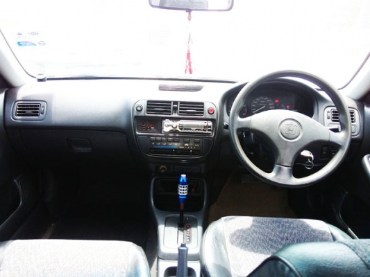 Honda civic ปี 97 เกียร์ออโต้ เครื่องดี เกียร์เปลี่ยนนิ่ม ช่วงล่างเงียบ แอร์เย็น แม็กซ์ 16 กระจกไฟฟ้า ปรับเเละพับไฟฟ้า โหลดนิดๆ ท่อแต่ง ภาษี 58 เอกสารพร้อมโอน  ราคา 79,000 บาท  0896878976 โอ๋  id line : charnpreecha