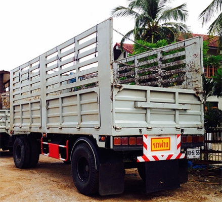 ขายลูกพ่วงไม่ดัมพ์ กระบะเหล็กคอกสูง 2 เพลา ยาว 6.40 เมตร ขายลูกพ่วงไม่ดัมพ์ กระบะเหล็กคอกสูง 2 เพลา ยาว 6.40 เมตร