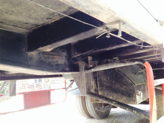 ขายลูกพ่วงไม่ดัมพ์ กระบะเหล็กคอกสูง 2 เพลา ยาว 6.40 เมตร ขายลูกพ่วงไม่ดัมพ์ กระบะเหล็กคอกสูง 2 เพลา ยาว 6.40 เมตร