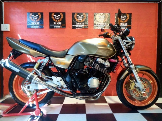 T&amp;T BIKE RAMA2ขายHONDA CB400 V-TEC1 ปี2001 อินวอย สพม. สภาพนางฟ้า ระบบไฟครบ ราคาเพียง 77500฿