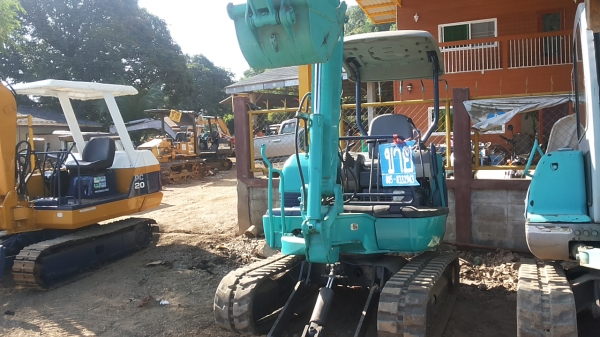 ขายรถขุดแบ็คโฮ. KOBELCO. sk030  ( มี VDO การทำงานของระบบ ให้ชม )รถเก่านอก สภาพพร้อมใช้ มีเอกสารแจ้งจำหน่าย