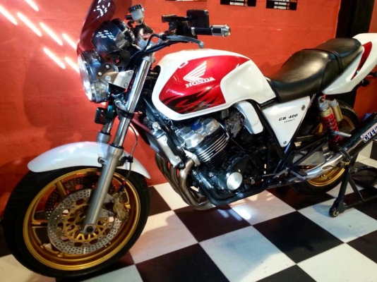 T&amp;T BIKE RAMA2 ท่อOVER ออกคู่ 72500 ฿HONDA CB400 VS.S ปี98 อินวอย+สรรพสามิต สภาพเทพ ของเเต่งเต็มคัน ท่อOVER FULL
