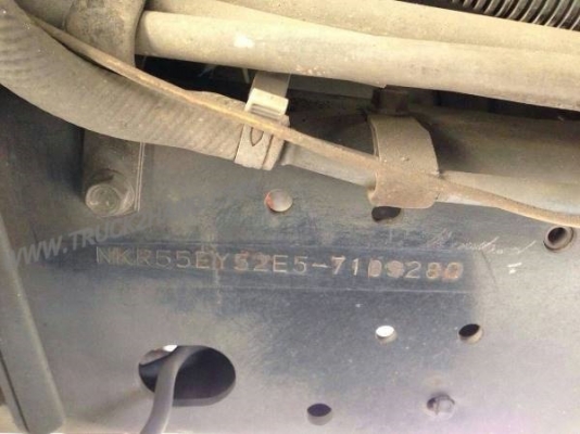 ISUZU 6 ล้อ รุ่น NKR55EY52E 100 แรงม้า  ปีจดทะเบียน 2550 สภาพพร้อมใช้งาน