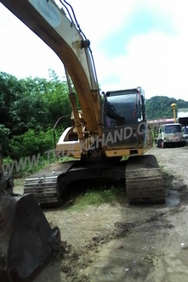 รถแบคโฮ ยี่ห้อ SAMSUNG รถเนียบ พร้อมใช้งาน