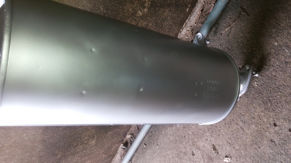 หม้อพักท่อไอเสียรถตู้ไอ้โม่ง