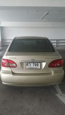 Toyota altis1.6E Toyota altis1.6E