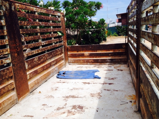 ขายกระบะเหล็ก RCK รุ่งเจริญ กระบะล่อง กระบะเหล็กคอกสูง