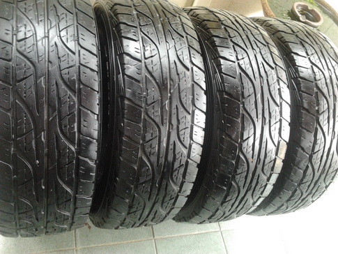 Dunlop AT3 ขนาด 265/70/16 ปี12 สวยๆ 1ชุด Dunlop AT3 ขนาด 265/70/16 ปี12 สวยๆ 1ชุด