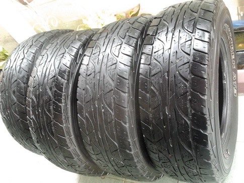 Dunlop AT3 ขนาด 265/70/16 ปี12 สวยๆ 1ชุด Dunlop AT3 ขนาด 265/70/16 ปี12 สวยๆ 1ชุด