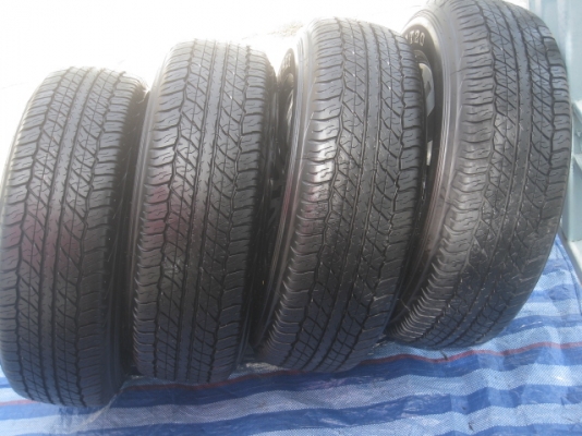 ขายล้อแม็กป้ายแดงถอดศูนย์ nissan navara gt calibre 16"x7" et45 6 รู 114.3 ยาง dunlop at20 grandtrex 255/70r16 ยางปี13 ตุ่มที่หน้ายางมีทุกเส้นครับ ขายทั้งชุด 17,900 บาทครับ สนใจติดต่อเล็กคลองสามครับ 081-3747940