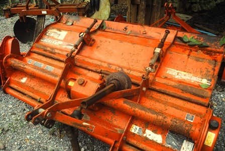 ขายรถไถ Kubota L 4708 (4WD) พร้อมดันหน้าและโรตารี1.8ตราช้าง เครื่องแน่นๆ