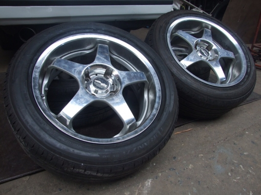 ขาย Enkai GT-X ขอบ 17 4รู114.3 และ ยางขอบ17 2เส้น