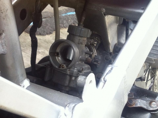 honda ls สภาพซิ่ง ลูกvr คาบูเดิม หม้อน้ำcbr