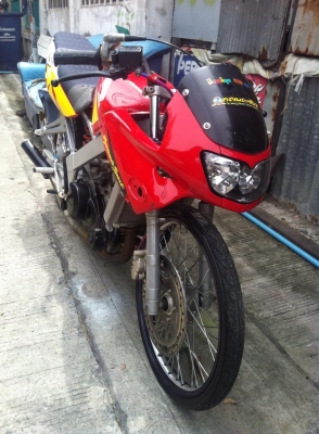 honda ls สภาพซิ่ง ลูกvr คาบูเดิม หม้อน้ำcbr