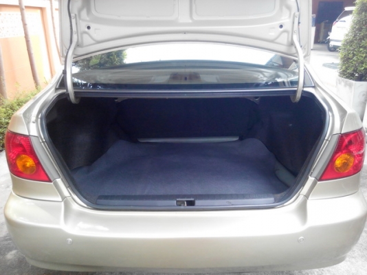 Toyota Corolla Altis 1.8E ปี 2001 รุ่น TOP ABS AIRBAG คู่ ดิกส์เบรก 4 ล้อ แอร์ดิจิตอล หรูหรา